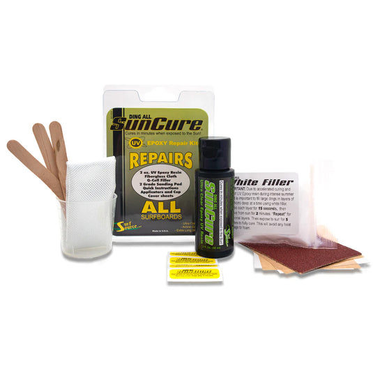 Ding All Sun Cure Epoxy Repairs All Kit 2oz - 2