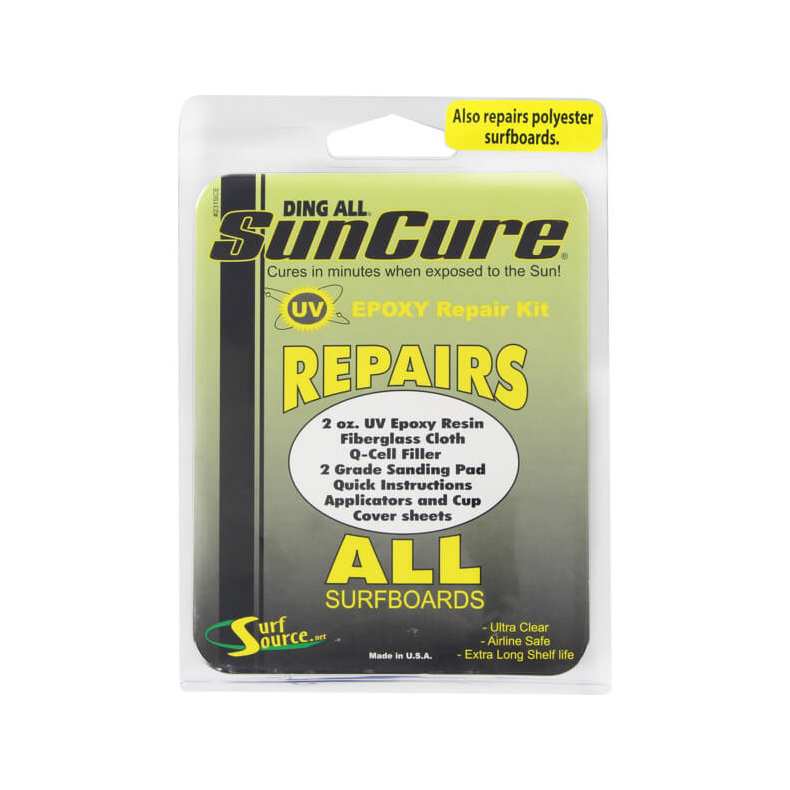 Load image into Gallery viewer, Ding All Sun Cure Epoxy Repairs All Kit 2oz
