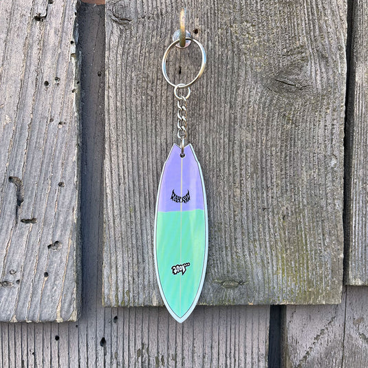 Lost Surfboard Keychain