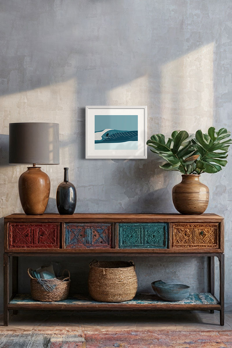 Load image into Gallery viewer, Muted Colors 8" x 10" Art Prints - Runners Framed