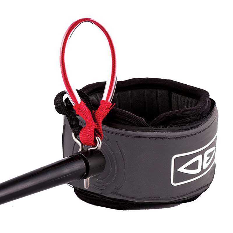 Load image into Gallery viewer, Ocean + Earth Big Wave Pin Release One XT 15&#39; Leash - Black - Cuff
