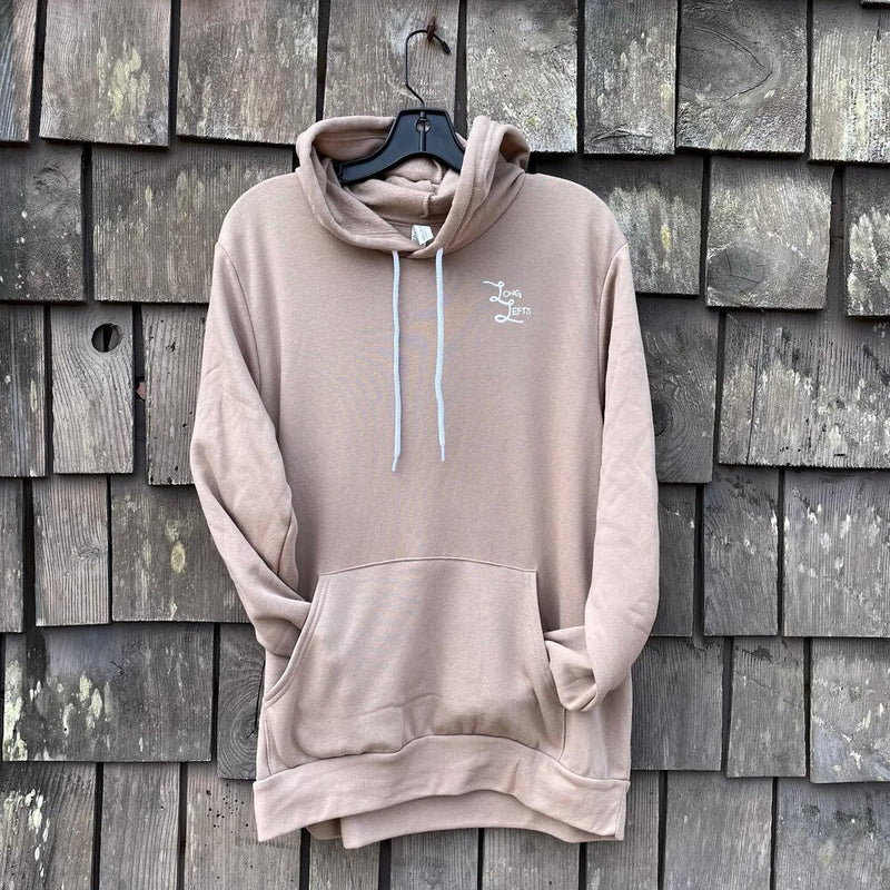 Load image into Gallery viewer, Long Lefts Time to Surf Hoodie-Front tan

