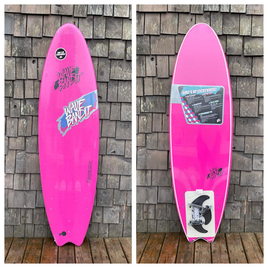 6'6" Catch Surf Wave Bandit - Soft Top Surfboard