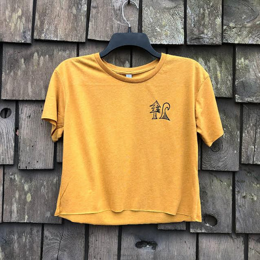Long Lefts Ladies Crop T-Shirt