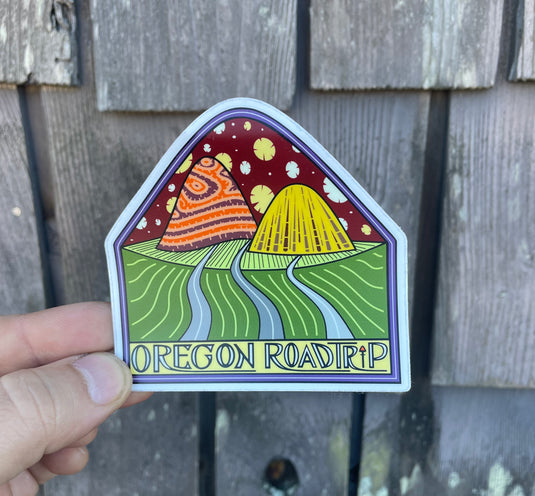 Oregon Roadtrip Sticker