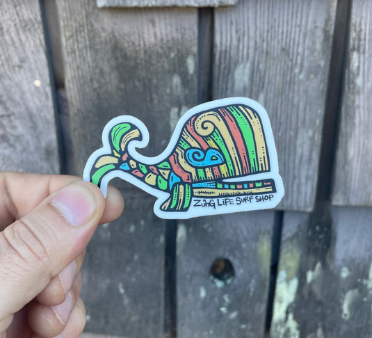Whale Sticker