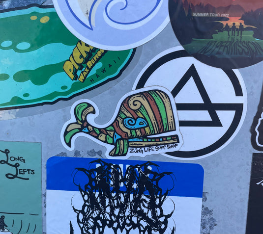 Whale Sticker