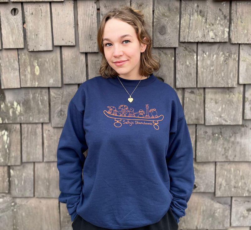Load image into Gallery viewer, Sally&#39;s Skateboards Crewneck
