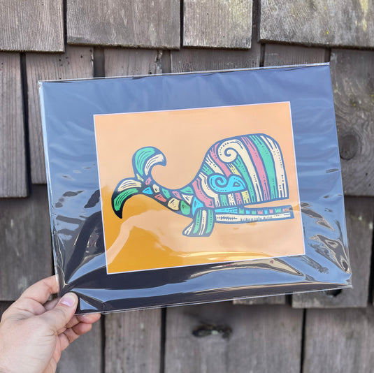 Whale Art Print