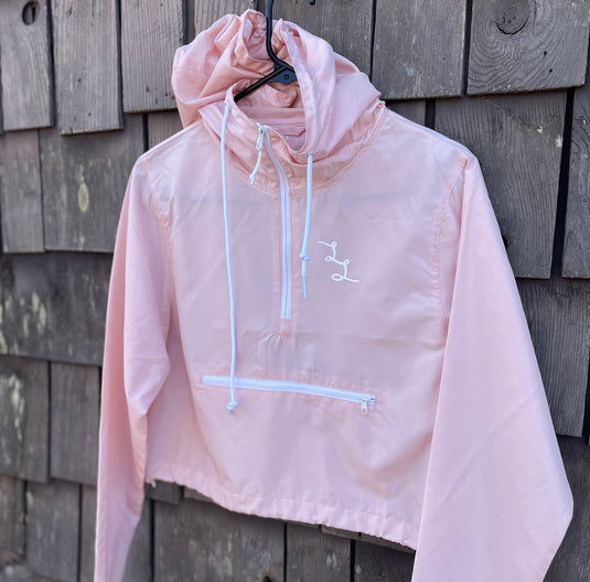 Ladies Crop Windbreaker - Long Lefts - Side