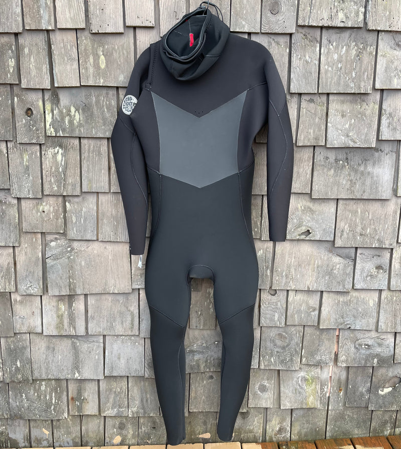 Load image into Gallery viewer, Rip Curl Dawn Patrol 5/4 Hooded Chest Zip Wetsuit
