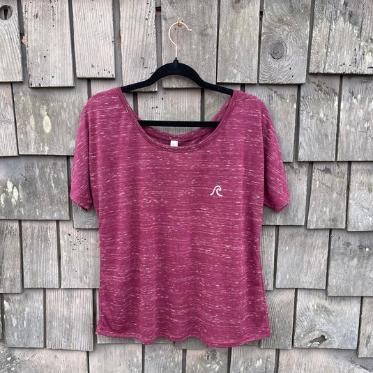 Long Lefts Womens Slouchy Tee