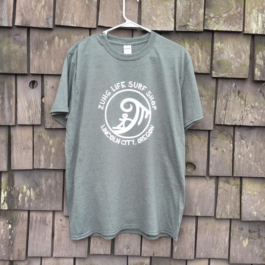 Shop T-Shirt-Heather green