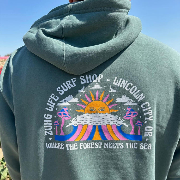 Where The Forest Meets The Sea Hoodie