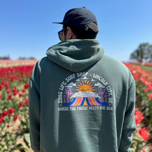 Where The Forest Meets The Sea Hoodie