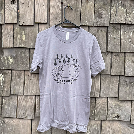 Pool Sharks Shop T-Shirt-Grey