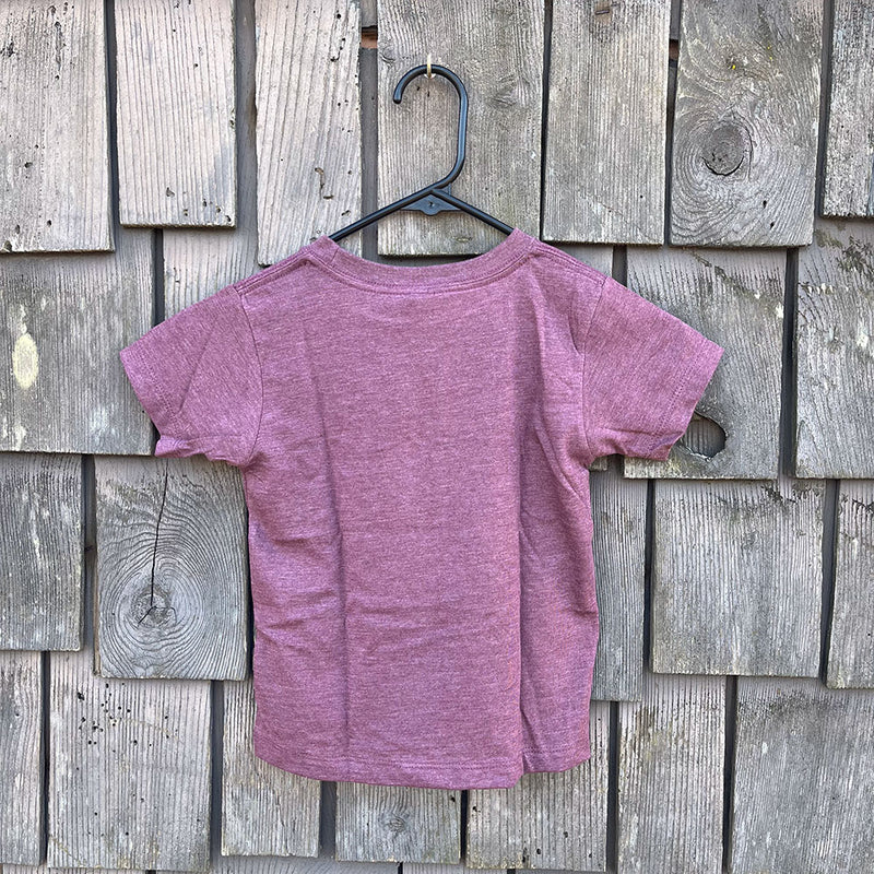 Load image into Gallery viewer, Toddler Lincoln City Big Wave Tee - Purple Haze Back
