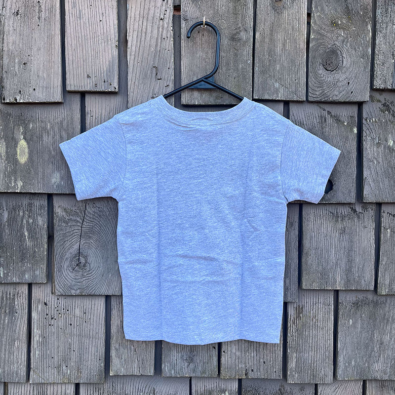 Load image into Gallery viewer, Toddler Lincoln City Big Wave Tee - Grey Back
