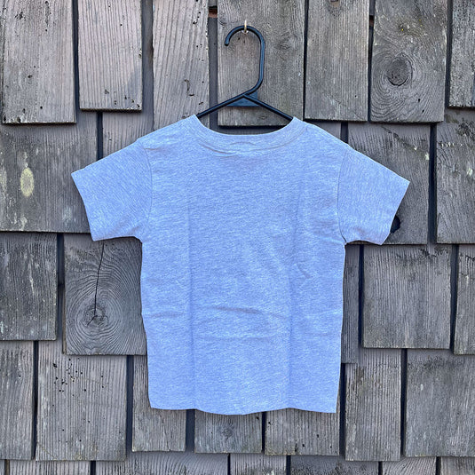 Toddler Lincoln City Big Wave Tee - Grey Back