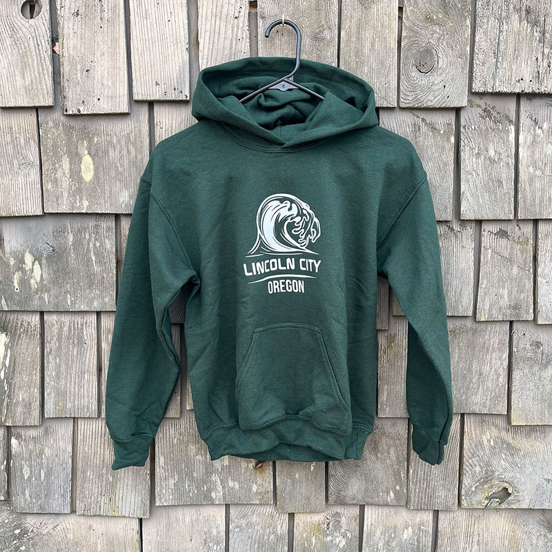 Load image into Gallery viewer, Youth Lincoln City Big Wave Hoodie
