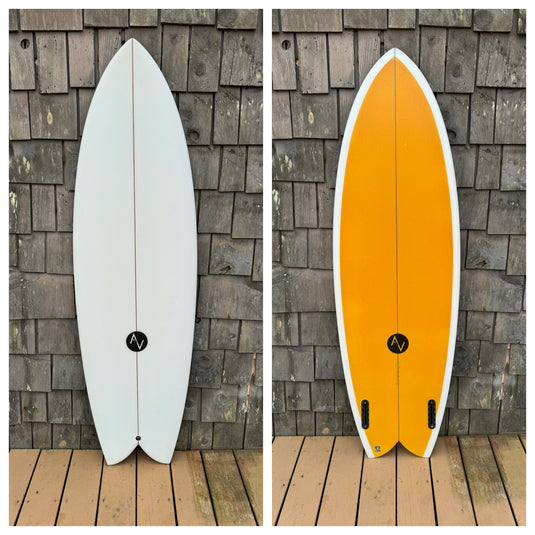 5'6" AV Surfboards Fish Surfboard