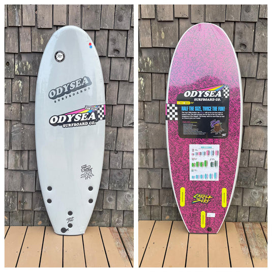 5'0" - Catch Surf "The Stump" Surfboard - Grey / Static