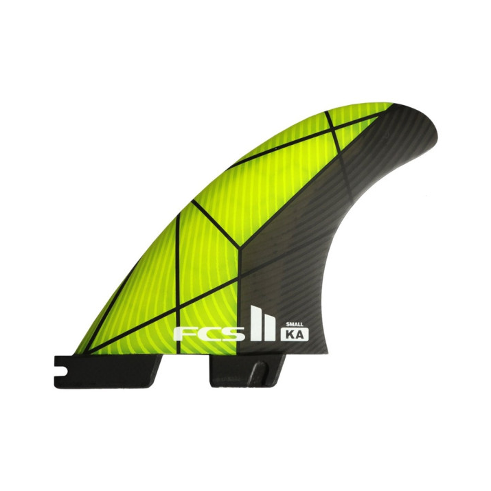 FCS II Kolohe Andino Thruster Fin Set - Yellow / Grey - ZuhG Life
