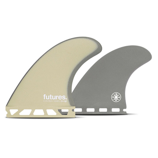 Futures EA Control Series Quad Fin Set - Sandy - With Rear Quad