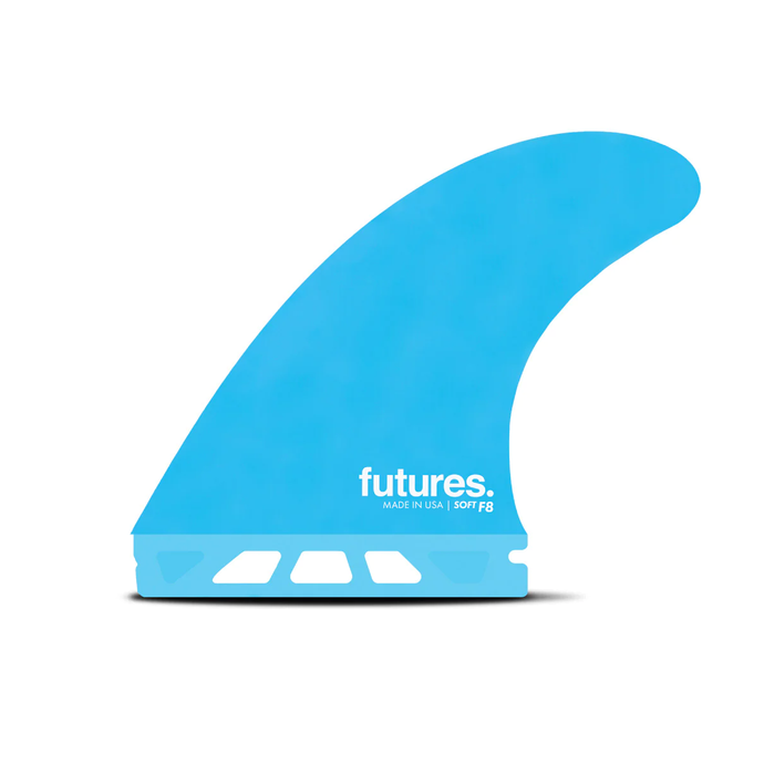 Futures F8 Soft Thruster Fin Set - Blue