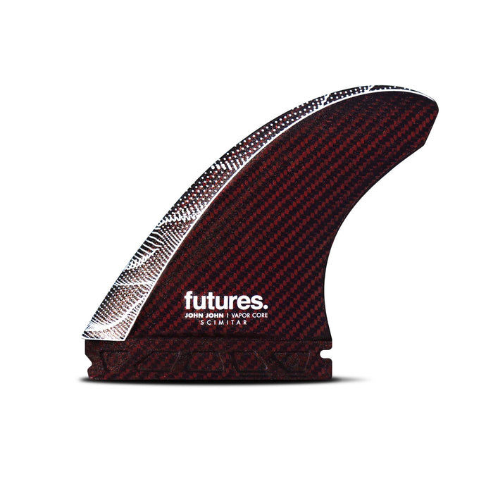 Futures JJF Scimitar Vapor Core Thruster Fin Set - Red