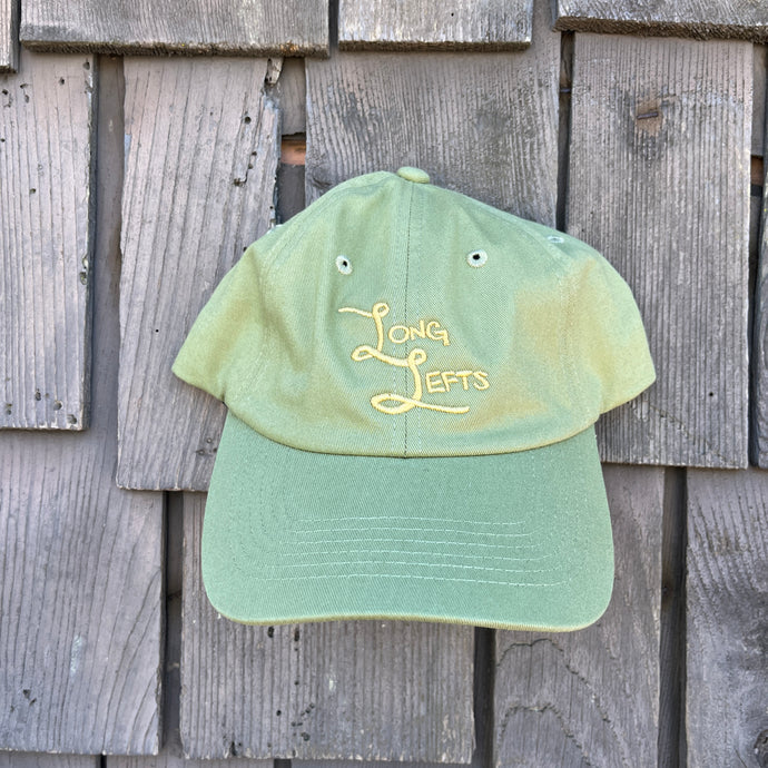 Long Lefts Embroidered Hat - Green