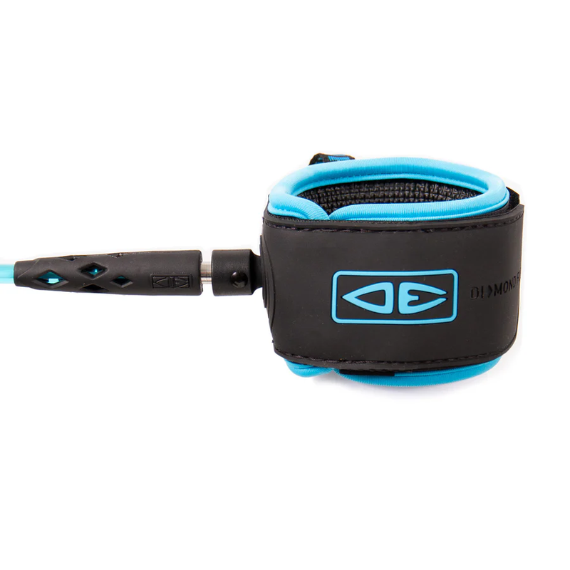 Load image into Gallery viewer, Ocean + Earth Diamond Flex Regular 7&#39; Leash - Blue
