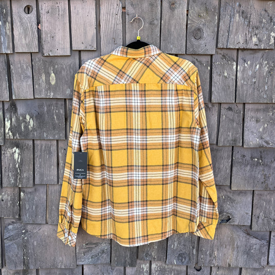 RVCA Flannel - Yellow - Back