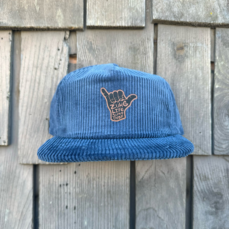 Load image into Gallery viewer, Corduroy Shaka Hat - Navy
