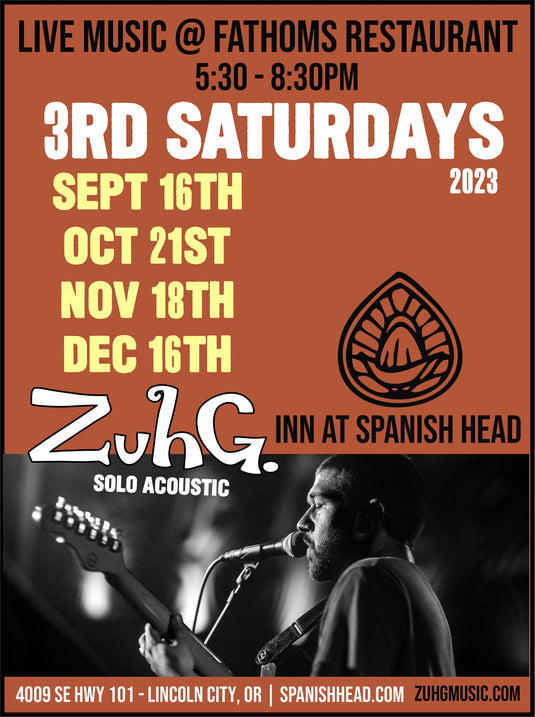 ZuhG (solo acoustic) at Spanish Head Resort!