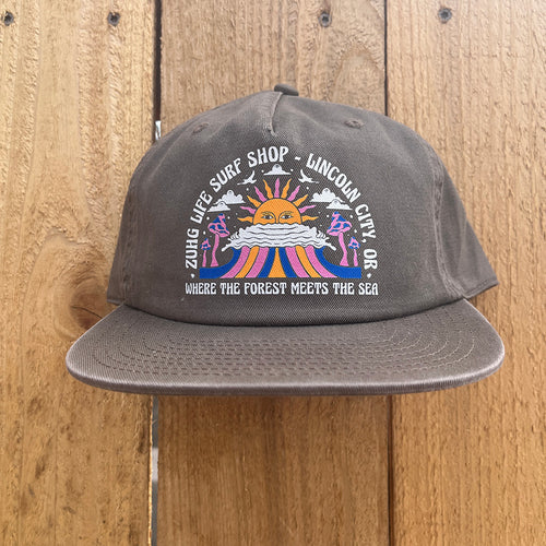 Where The Forest Meets The Sea Hat - Brown