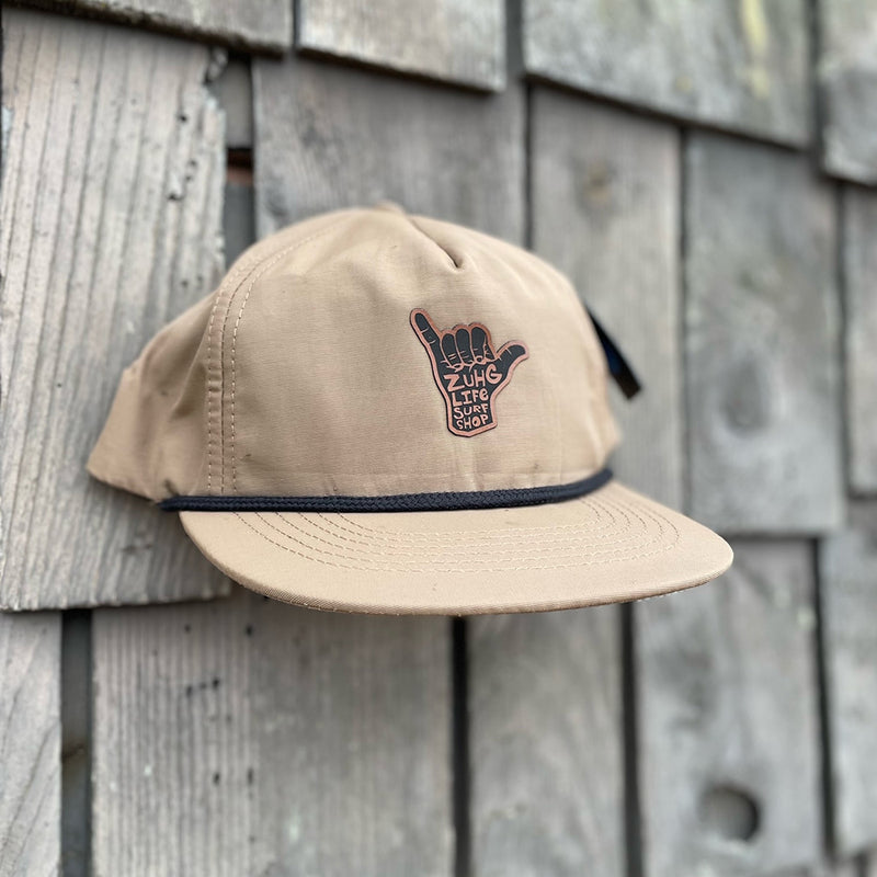 Load image into Gallery viewer, Shaka Patch 5 Panel Nylon Hat - Side
