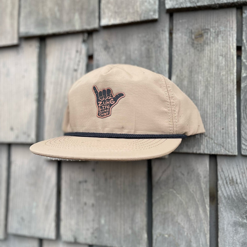 Load image into Gallery viewer, Shaka Patch 5 Panel Nylon Hat - Left Side
