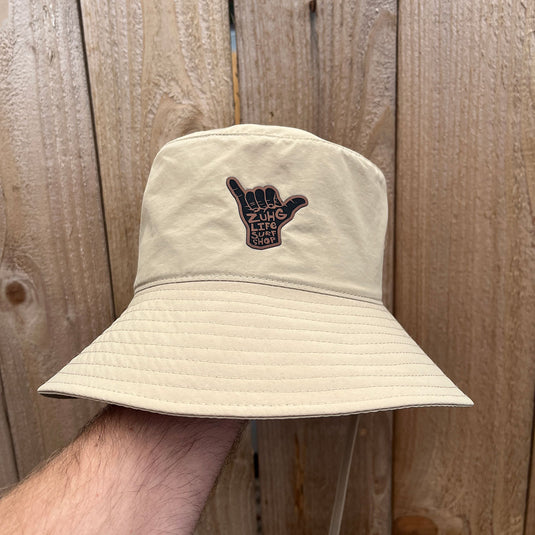 Shaka Wide Brim Bucket Hat