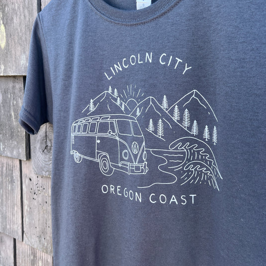 Lincoln City / Oregon Coast Youth T-Shirt - Closeup