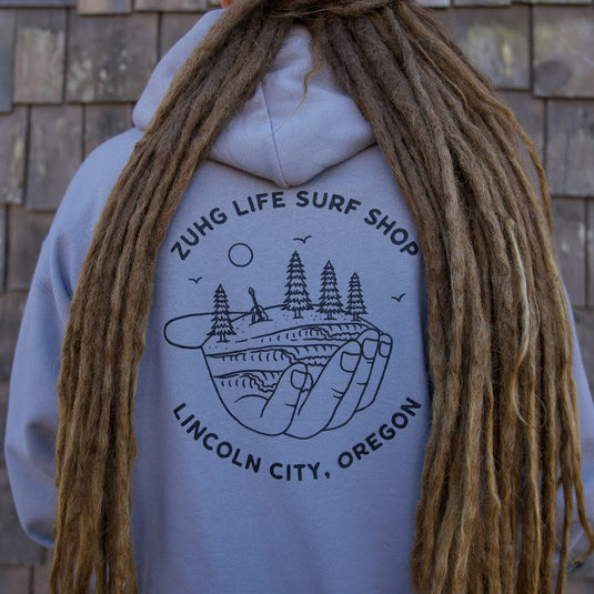 Palm Of Your Hand Hoodie - Back