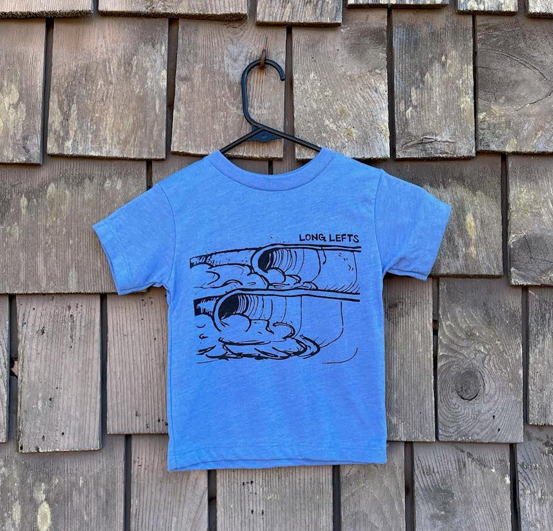 Load image into Gallery viewer, Long Lefts &quot;Big Lefts&quot; Kids Tee

