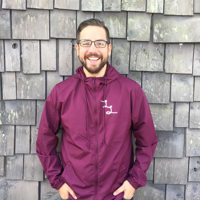 Load image into Gallery viewer, Long Lefts Explorer Windbreaker-Front Maroon
