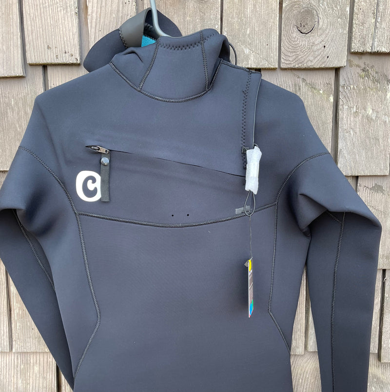 Load image into Gallery viewer, Crooked 4/3 Chest Zip Wetsuit
