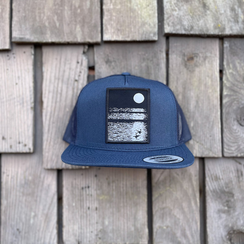 Load image into Gallery viewer, Jonas Draws Moonlight Patch Hat - Navy
