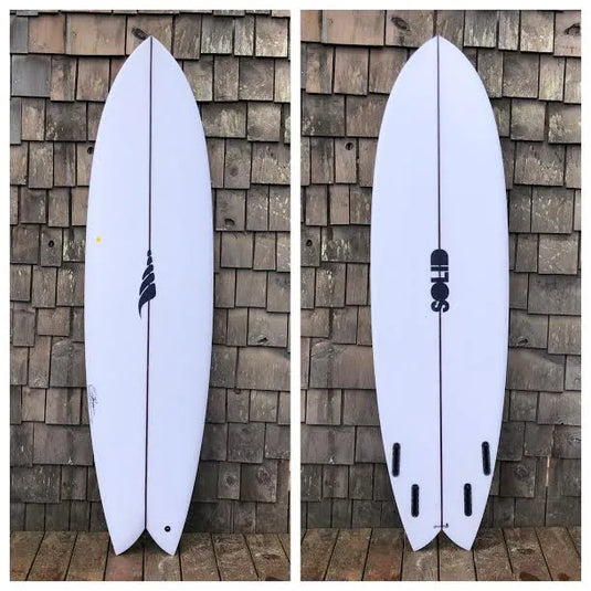 7'6" Solid Surfboard - Fish