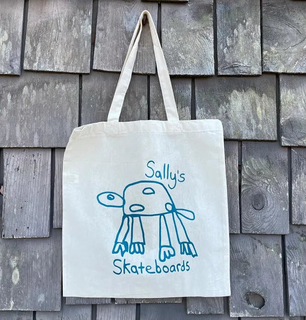 Sally's Skateboards Turtle Canvas Bag