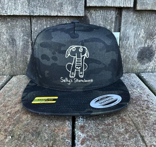 Sally's Skateboards Elephant Trucker Hat
