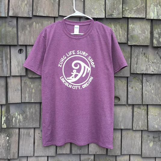 Shop T-Shirt- Heather purple